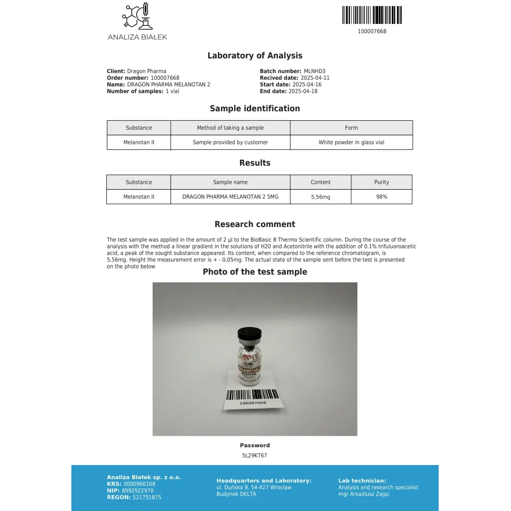 Melanotan 2 (5mg)